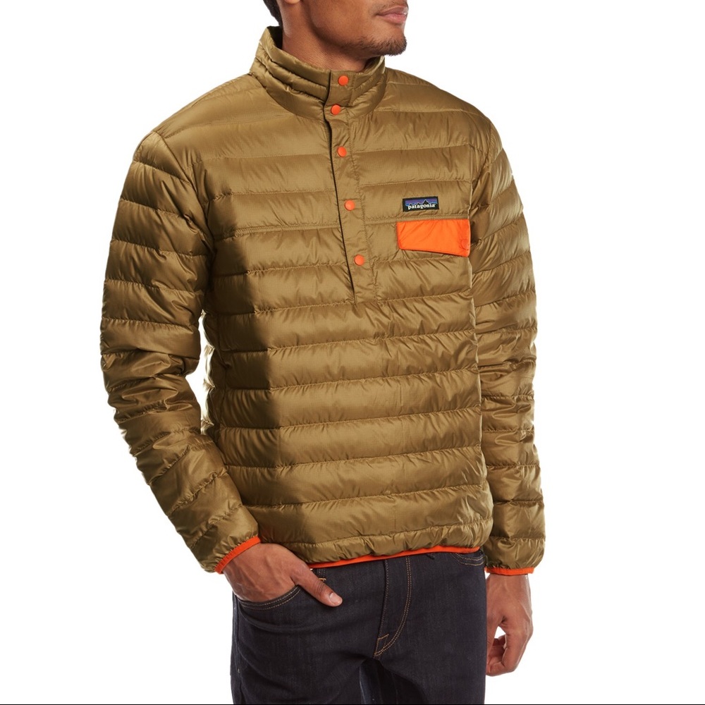 Patagonia Men’s Down Snap-T Pullover Jacket
